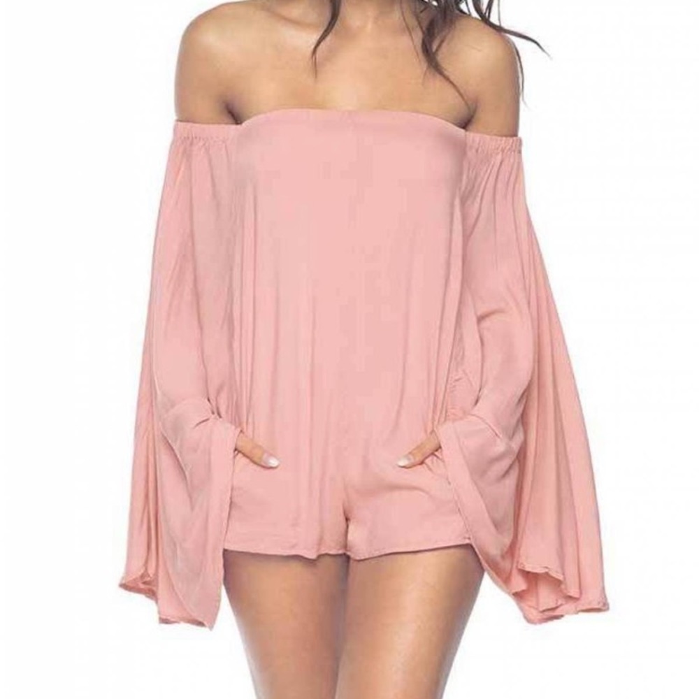 PILYQ dusty rose-Andi romper